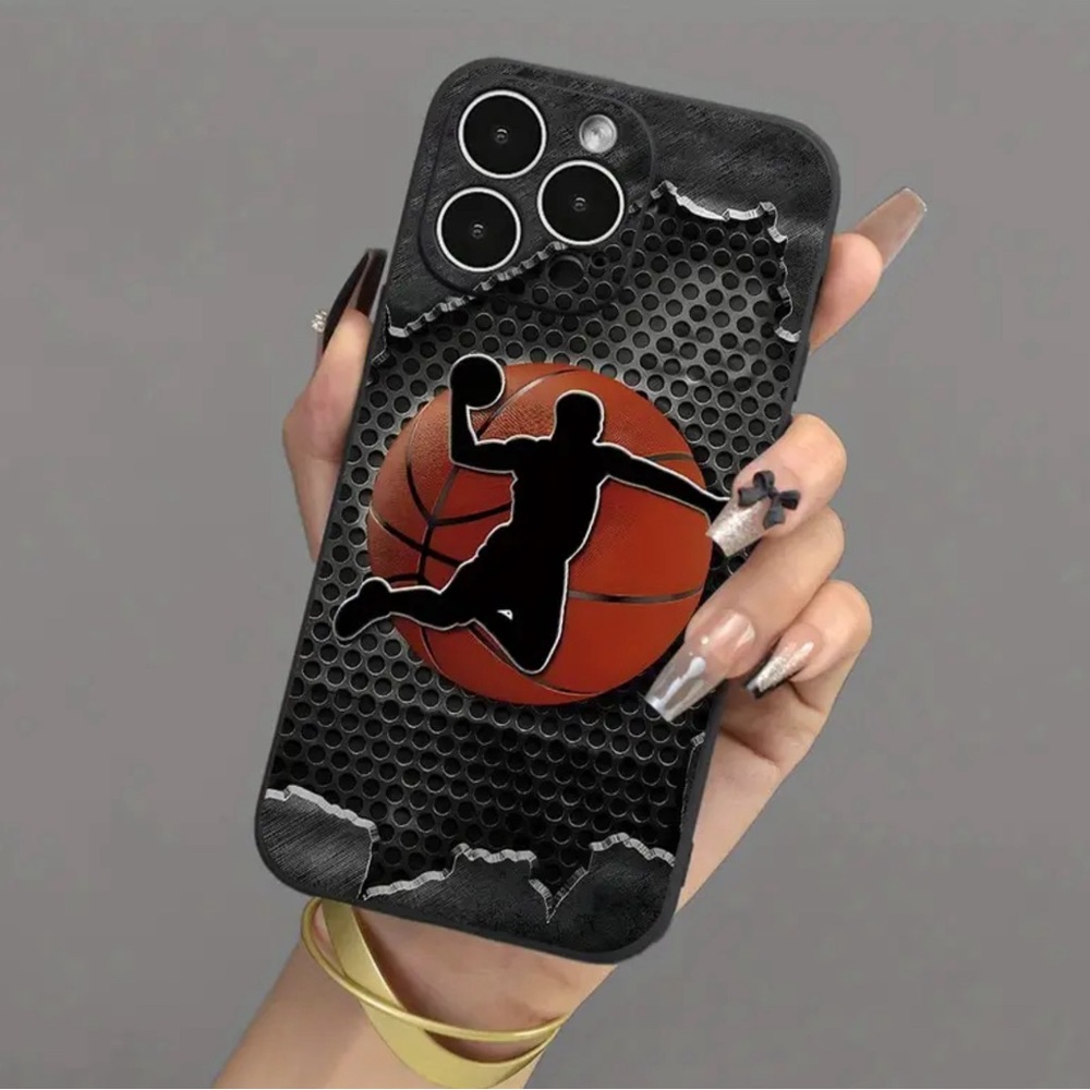 iPhone 15 Pro Max Basketball Design Phone Case